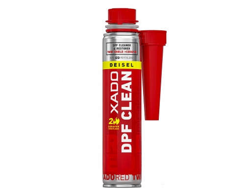 Очисник сажового фільтра XADO RED DPF CLEAN  Упаковка: флакон 250 мл