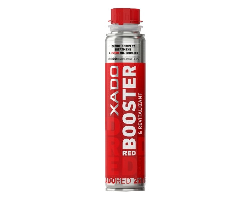 Присадка в моторну оливу XADO RED BOOSTER для комплексного захисту двигуна  Упаковка: балон 250 мл