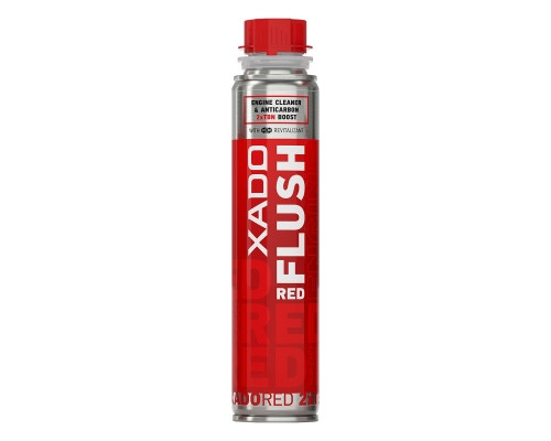 Очисник оливосистеми двигуна XADO RED FLUSH з ефектом розкоксування  Упаковка: балон 250 мл