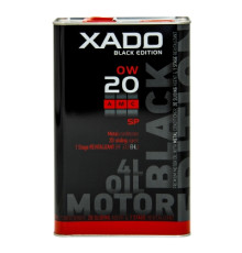 Моторна олива XADO Atomic Oil 0W-20 SP AMC Black Edition синтетична 4л