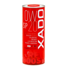 Моторна олива XADO Atomic Oil 0W-20 SP RED BOOST синтетична  упаковка 1 л