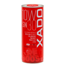 Моторна олива XADO Atomic Oil 10W-30 SN RED BOOST  упаковка 1 л