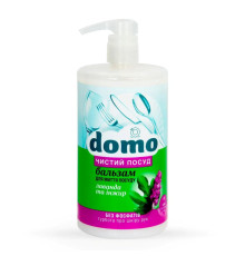 Бальзам для миття посуду DOMO "Лаванда та інжир"  Упаковка: флакон, пуш-пул 1 л