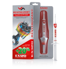 Ревіталізант XADO EX120 для бензинових і LPG двигунів, шприц-аплікатор 8 мл