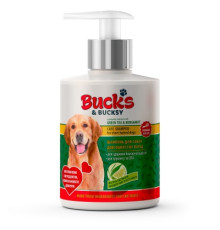 BUCKS & BUCKSY® Шампунь для собак довгошерстих порід  Упаковка: Флакон з помпою 300 мл