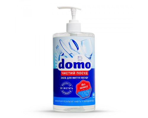Засіб для миття посуду DOMO "Без запаху"  Упаковка: флакон з дозатором 1 л 