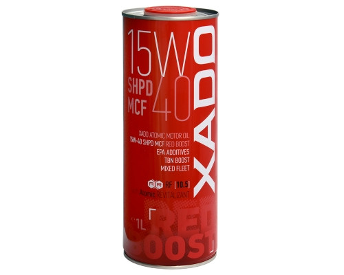 Моторна олива XADO Atomic Oil 15W-40 SHPD MCF мінеральна  жерстяна банка 1 л