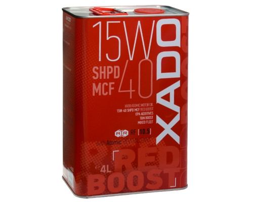 Моторна олива XADO Atomic Oil 15W-40 SHPD MCF мінеральна  жерстяна банка 4 л