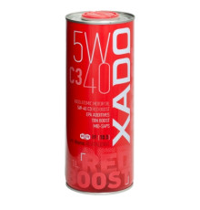 Синтетична олива XADO Atomic Oil 5W-40 C3 RED BOOST  упаковка 1 л