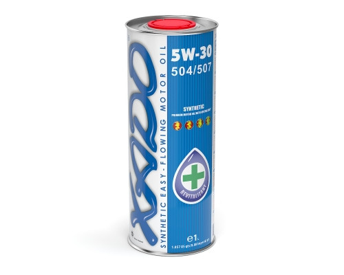 Синтетична олива XADO Atomic Oil 5W-30 504/507  жерстяна банка 1л