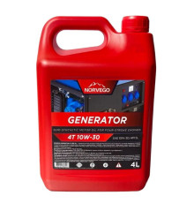 Моторна олива NORVEGO GENERATOR 4T 10W30 для генераторів 4л