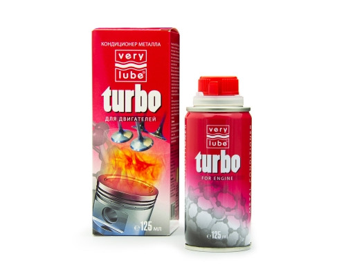 Кондиціонер металу для двигуна VERYLUBE Turbo  Упаковка: балон 125 мл