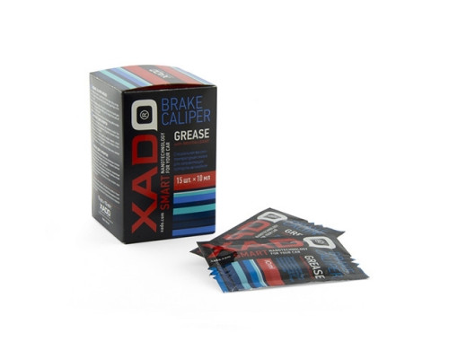 Мастило для супортів XADO Brake Caliper Grease від заклинювання  Упаковка: пакет 10 мл
