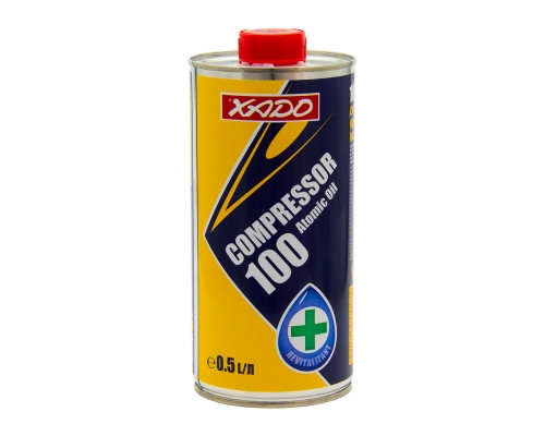 Синтетична компресорна олива Compressor Oil 100 XADO Atomic Oil жерстяна банка 0,5 л