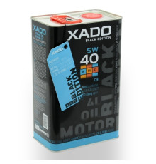 Моторна олива XADO Atomic Oil 5W-40 С3 AMC Black Edition синтетична жерстяна банка 4 л