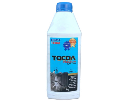 Охолоджуюча рідина Тосол АМ-40 FrostTerm Premium 1кг.