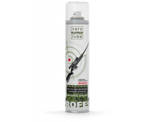 VERYLUBE Олива збройова універсальна (Universal Gun Oil)  Упаковка: аэрозольный баллон 320 ml