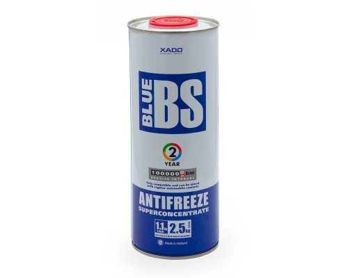Концентрат антифризу для охолодження двигуна Antifreeze Blue BS  Упаковка: жестяна банка 1 л