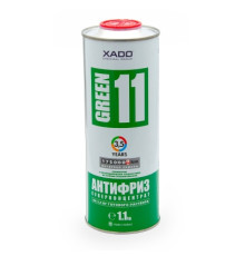 Концентрат антифризу для двигуна Antifreeze Green 11  Упаковка: жестяная банка 1.1 кг