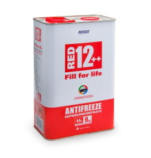 Концентрат антифризу для двигуна автомобіля Antifreeze Red 12++  Упаковка:  жестяна банка 4,5 кг