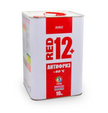 Антифриз для двигуна Antifreeze Red 12+ -40⁰С  10 літрів